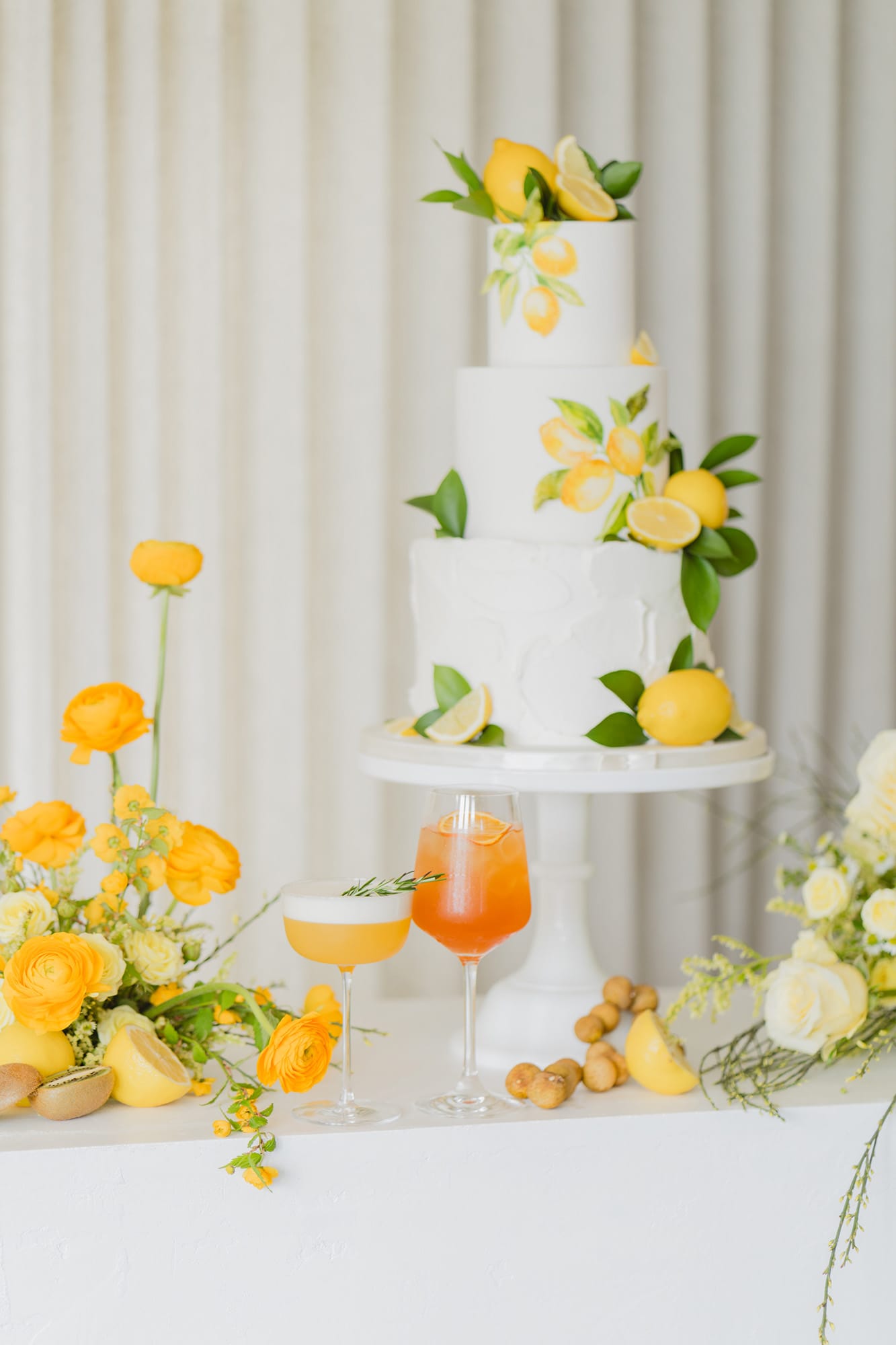 Sunshine yellow wedding