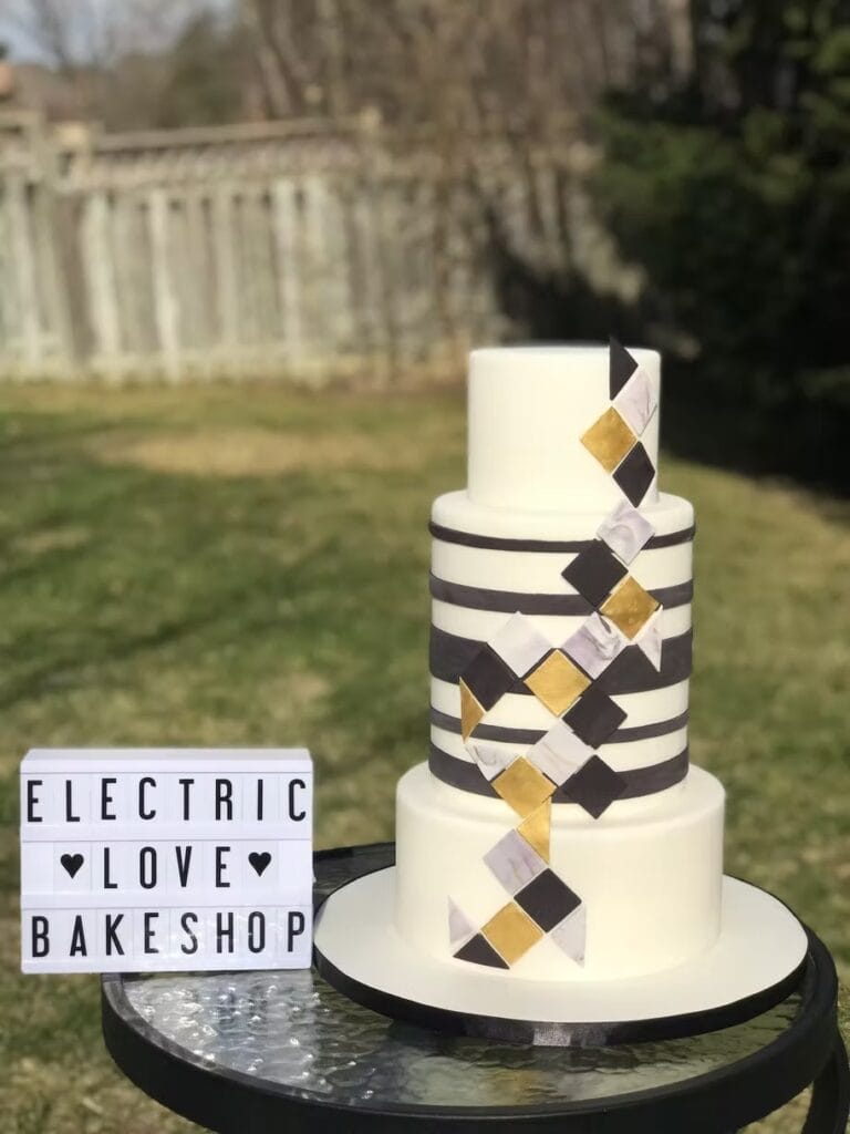 Vegan wedding cake