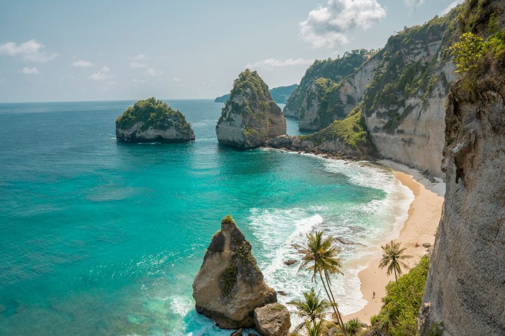 Bali beach cove